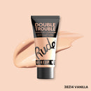 BASE DE MAQUILLAJE Y CORRECTOR DOUBLE TROUBLE