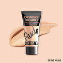 BASE DE MAQUILLAJE Y CORRECTOR DOUBLE TROUBLE