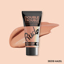 BASE DE MAQUILLAJE Y CORRECTOR DOUBLE TROUBLE