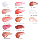 ITALIA DELUXE Thirsty Pout Hi-Shine Lip Gloss SERIE DE 12 PZS
