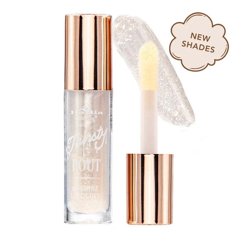 ITALIA DELUXE Thirsty Pout Hi-Shine Lip Gloss SERIE DE 12 PZS