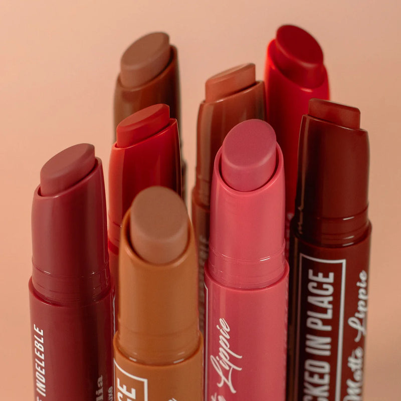 LABIALES MATE LOCKED IN PLACE SERIE DE 8 - ITALIA DELUXE