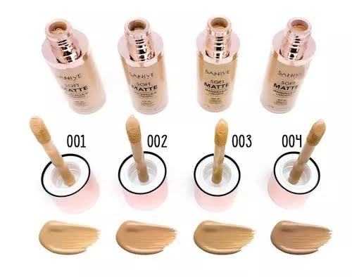 Maquillaje en Líquido SOFT MATTE Saniye