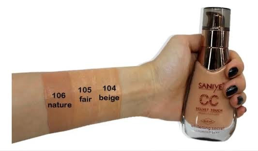 Maquillaje en Líquido CC VELVET TOUCH Saniye