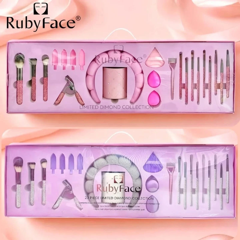 Set de brochas 23 pzs - RUBY FACE