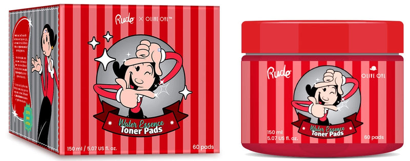 RUDE-TONER PADS WATER ESSENCE