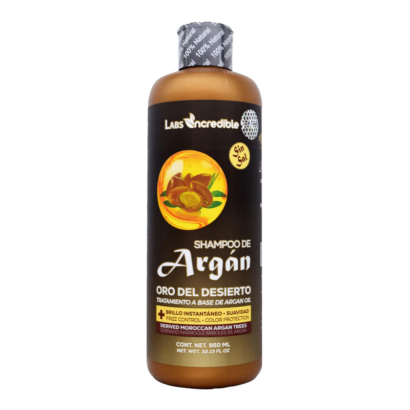 SHAMPOO DE ARGAN - LABS INCREIBLE