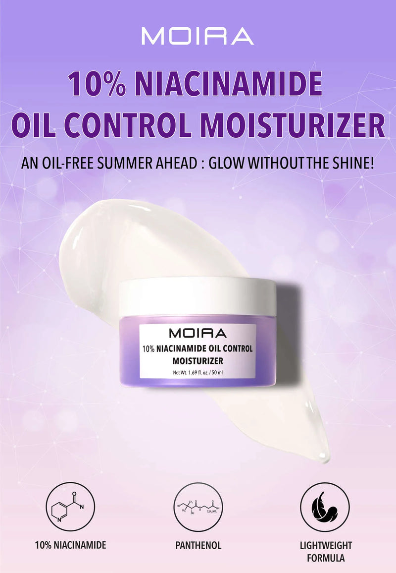 MOIRA- 10% NIACINAMIDE OIL CONTROL MOISTURIZER