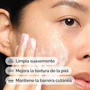 limpiador facial espumoso con glucósido