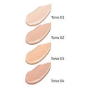 Maquillaje en Líquido SPF 35 SANIYE SERIE DE 4 PZS