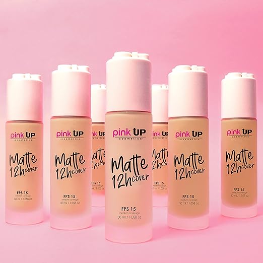 PINK UP Maquillaje Matte Cover 12H
