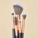 Estuche de brochas de maquillaje 46 pzs - ATENEA