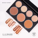 Paleta De Contornos E Iluminadores Glam Black