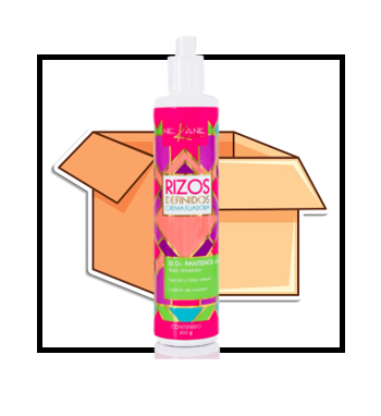 Rizos definidos, 300 g caja 12 piezas, Nekane