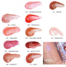 Brillo Labial Thirsty Pout Hi-Shine Lip Gloss Serie de 12 pzas