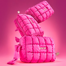 Cosmetiquera Puffer Pink 1 pza