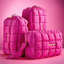 Cosmetiquera Puffer Pink 1 pza