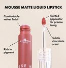 Labial Liquido Mate Mousse Matte Liquid Lipstick Caja 72 pzas