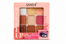 Serie de 3 Paletas de Sombras Style Up  9 Colores