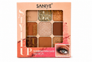Serie de 3 Paletas de Sombras Style Up  9 Colores