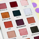 Set de sombras 18 colores  "METAMORFOSIS"