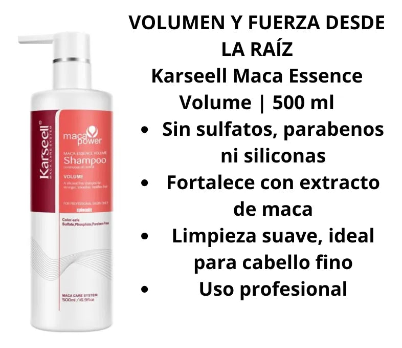 SHAMPOO VOLUME 200ML -KARSEELL