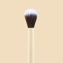 Brocha Duo Plana Crema y Difuminadora DB12