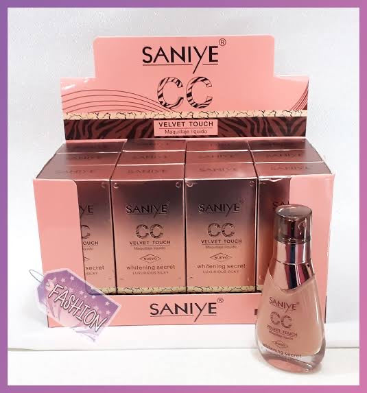 Maquillaje en Líquido CC VELVET TOUCH Saniye