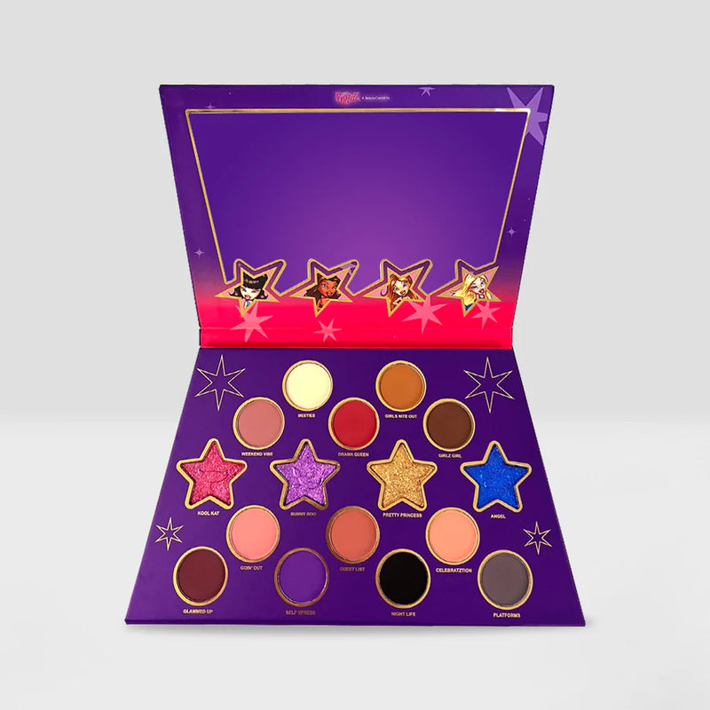 Paleta de Sombras "Girls Nite Out" BRATZ x Beauty Creations