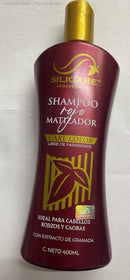 Shampoo matizador rojo, Silicare