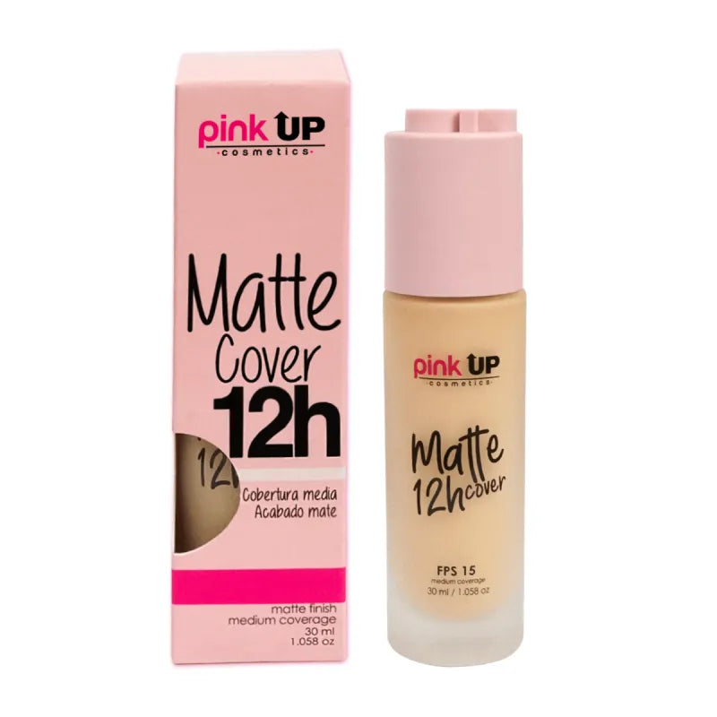 PINK UP Maquillaje Matte Cover 12H