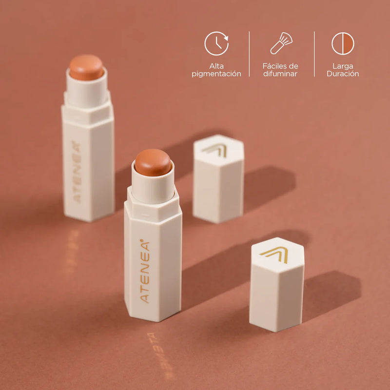 BRONZER CREMOSO EN BARRA - ATENEA