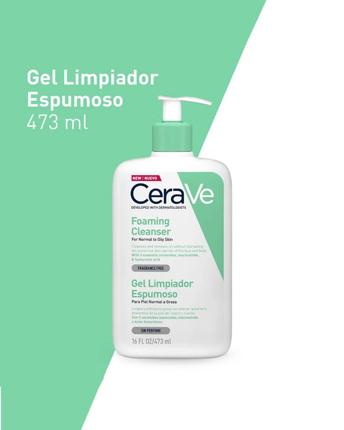 GEL LIMPIADOR ESPUMOSO CERAVE