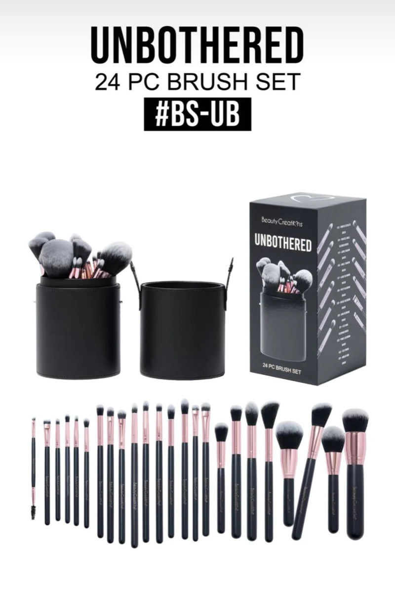 Set de Brochas UNBOTHERED Beauty Creations