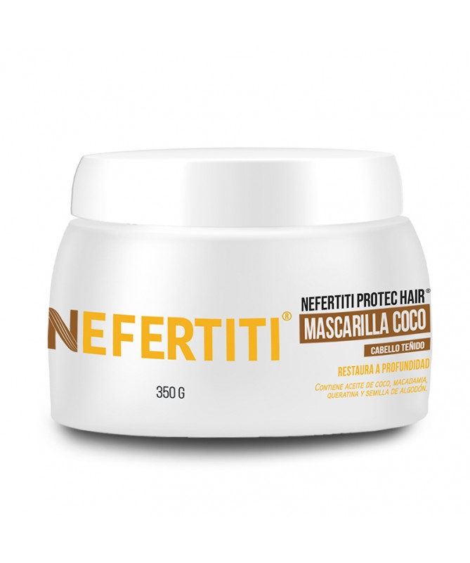 NEFERTITI-MASCARILLA DE COCO