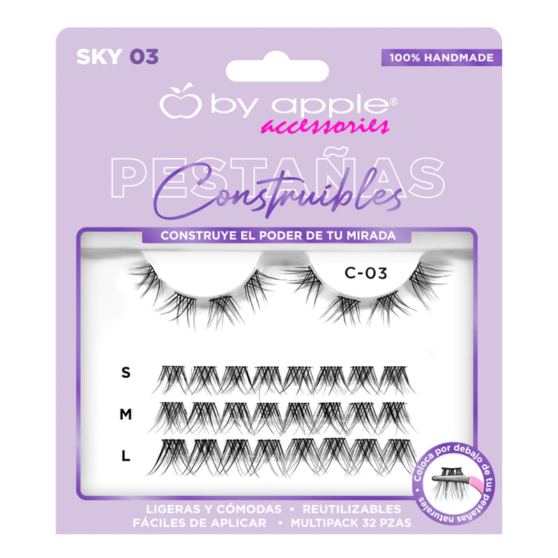 BY APPLE PESTAÑA POSTIZA CONSTRUIBLE