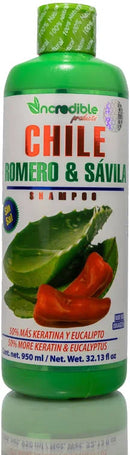 Shampoo Chile+Romero+Sabila - 950ML