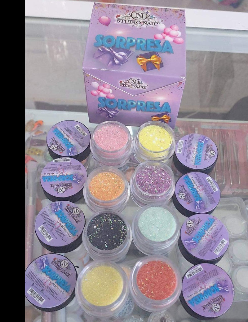 Colección de Acrílico 8 piezas