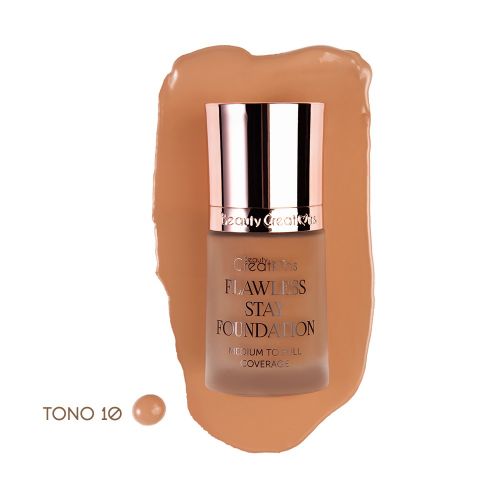 Maquillaje Liquido FLAWLESS STAY Beauty Creations