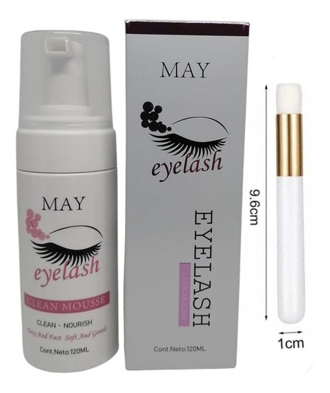 Espuma Limpiadora para Pestañas Postizas 120ml
