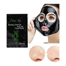 Mascarilla Negra Removedora de Puntos Negros con Carbón de Bambú