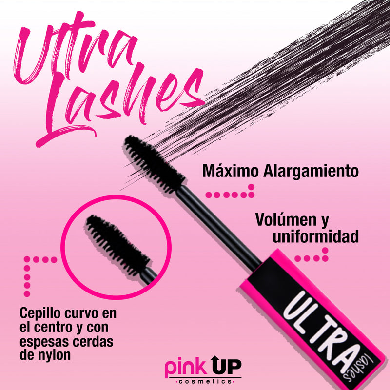 Rimel ULTRA LASHES Pink Up