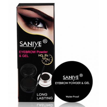 Pomada y Sombra para Ceja Saniye SERIE DE 6 PIEZA (1 PIEZA X TONO)